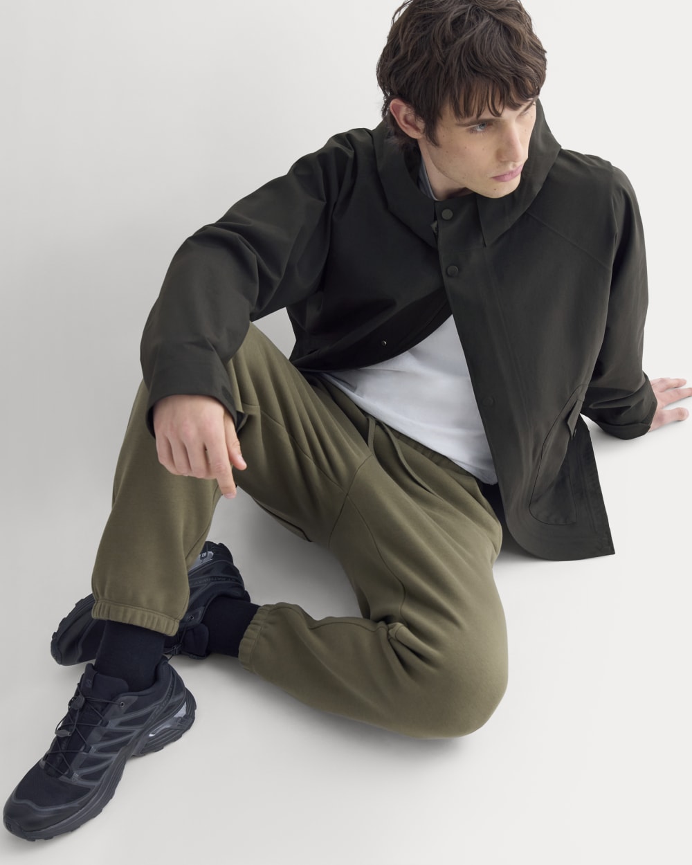 Luxe Fleece Jogger | Olive Night