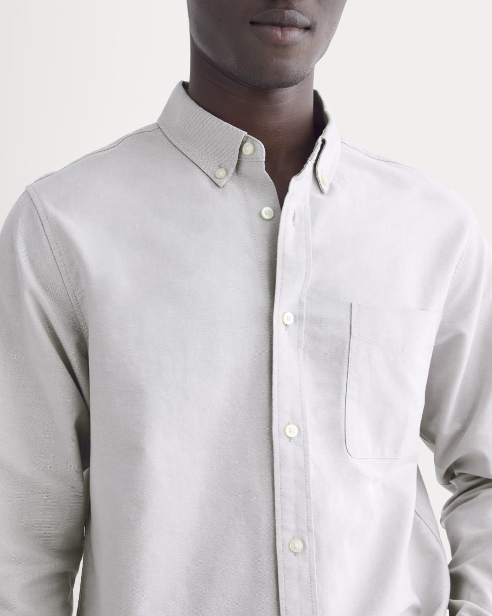 The Classic Oxford Shirt | Grey | Tall