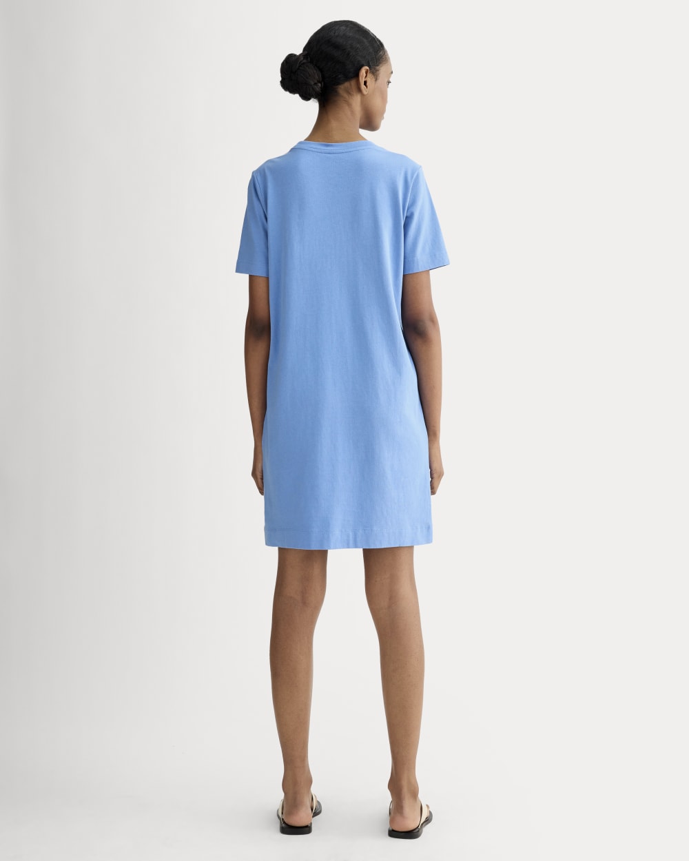The Organic Cotton Weekend Tee Dress | Blue Opal