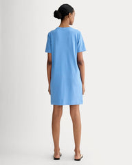 The Organic Cotton Weekend Tee Dress | Blue Opal