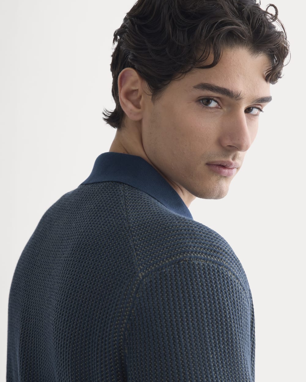 Button-Down Resort Polo | Midnight Navy/Kalamata