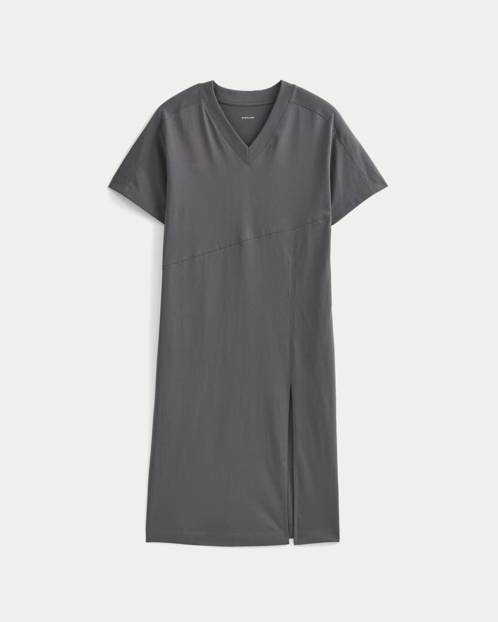 Weekend Tee Midi Dress | Charcoal Grey