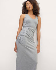 The Form Racerback Dress | Mid Heather Grey