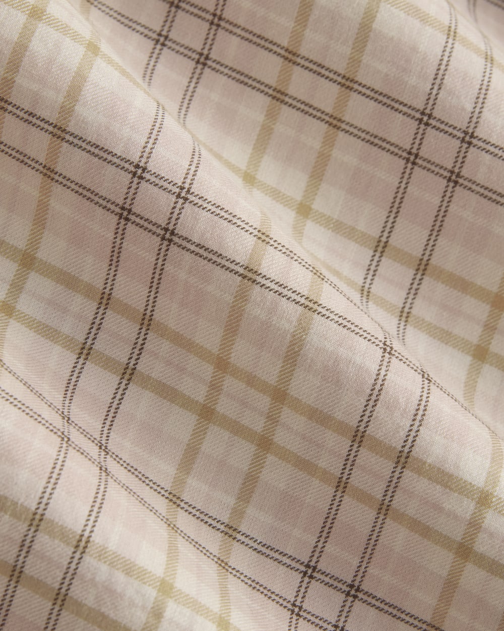 The Way-Short Shirt in Silky Cotton | Plaid