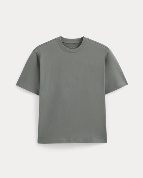 Archive Relaxed-Fit Cotton Crew | Agave Green