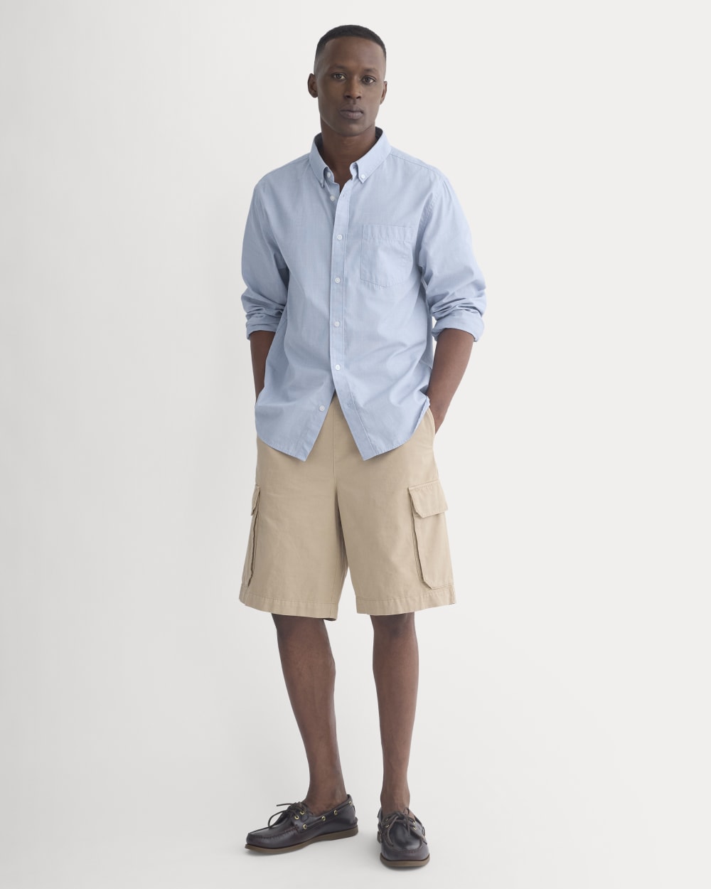 Pull-On Cargo Short | Trench Coat Khaki