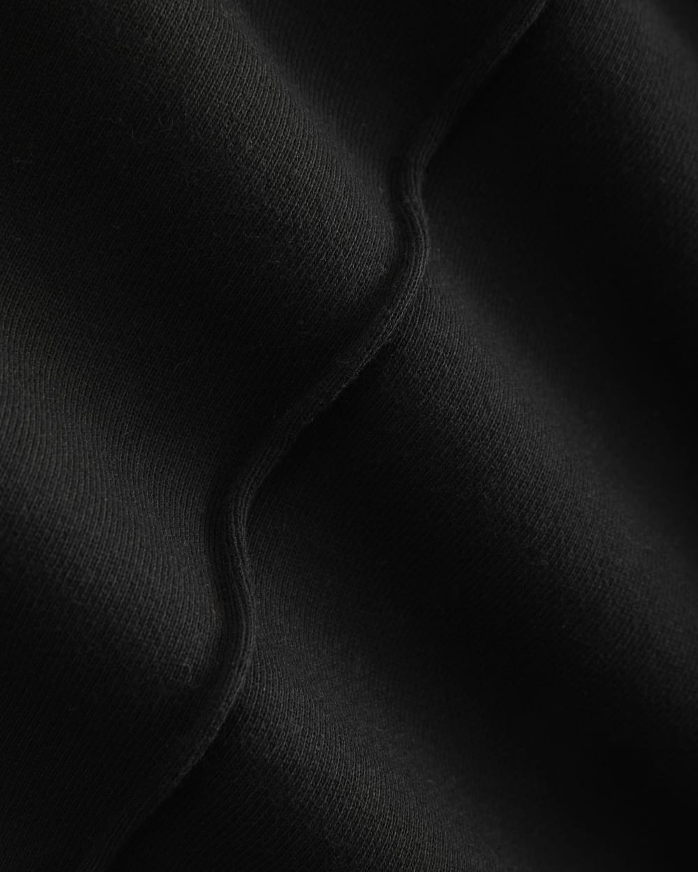 Lightweight Terry Pintuck Sweatpant | Black