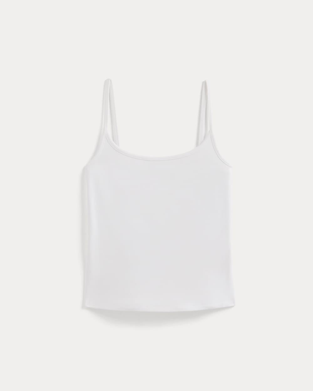 Scoopneck Cami | White