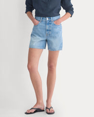 Way-High® A-Line Denim Short | Light Indigo