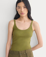 Soft Stretch U-Neck Tank | Mayfly
