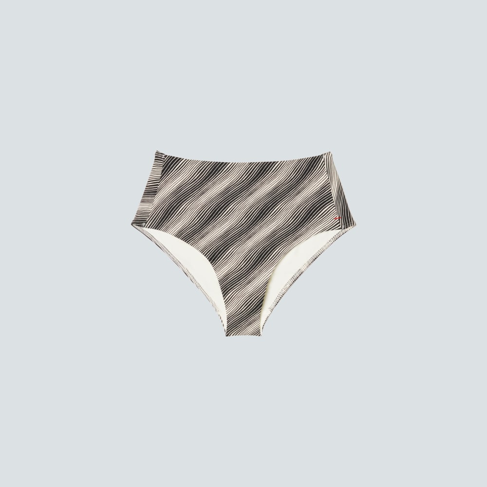 The High-Rise Hipster Bottom |  Black / Canvas