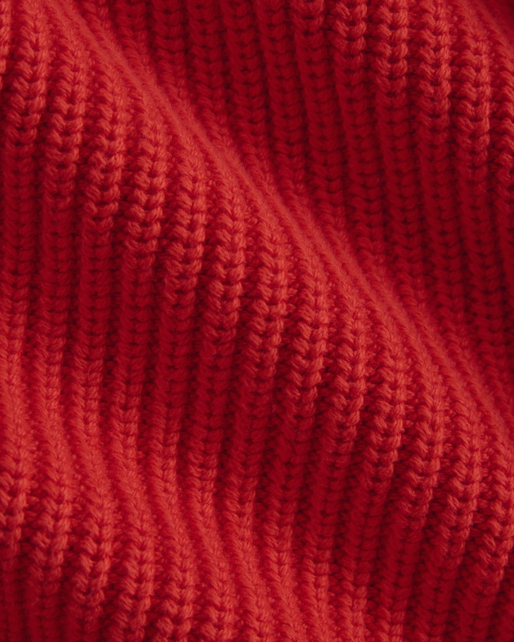Shrunken Cardigan in Everyday Cotton | Fiery Red
