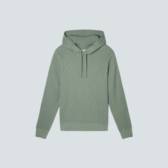 The Waffle-Knit Hoodie | Lily Pad