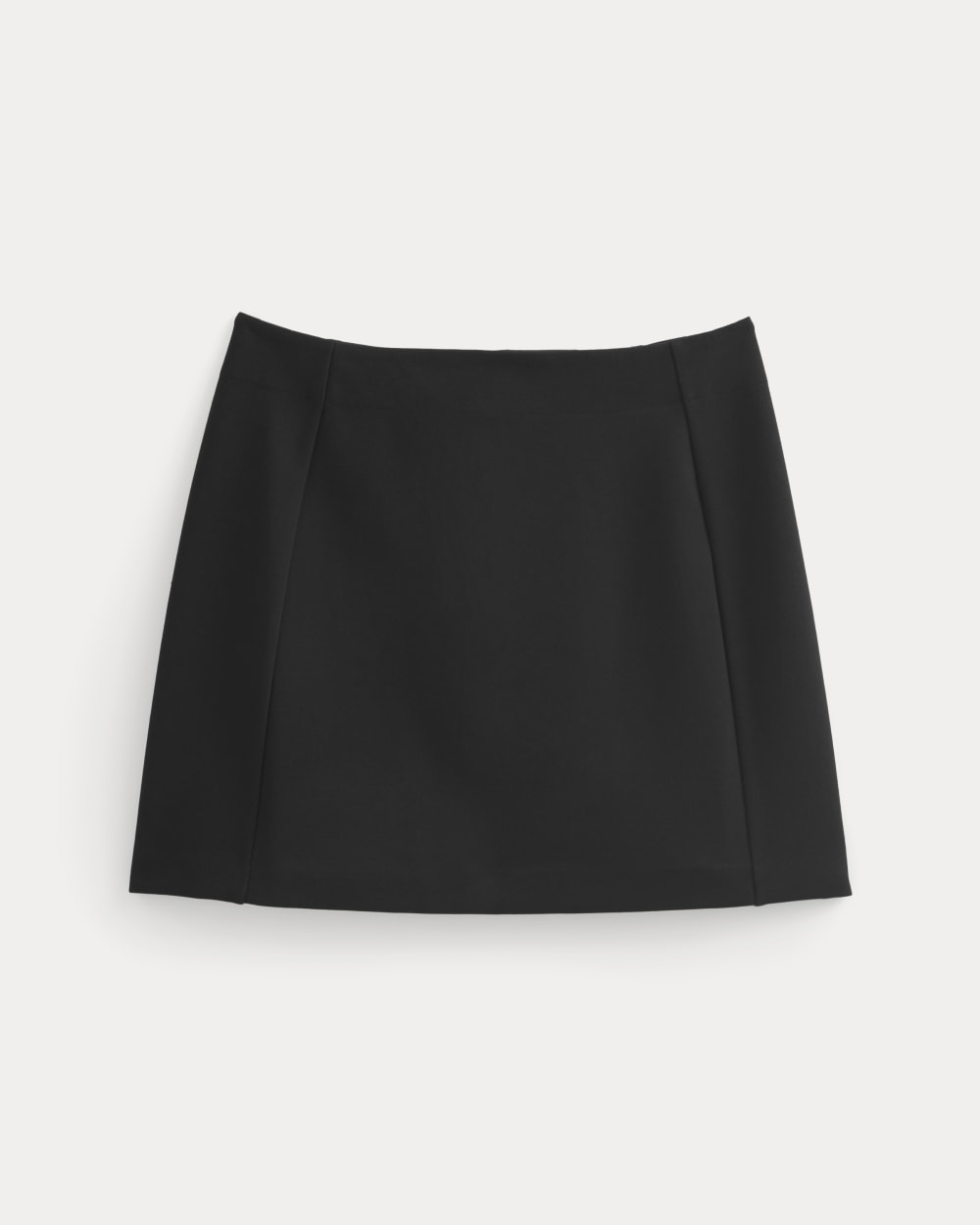 Ponte Mini Skirt | Black