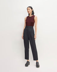 The Tank in Ultrasoft Merino | Burgundy