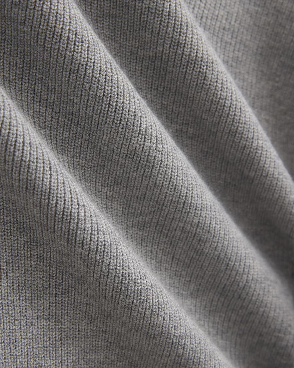 Knit Quarter-Zip Polo Dress | Light Heathered Grey