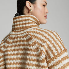 The Cloud Turtleneck | Ginger Root / Oat