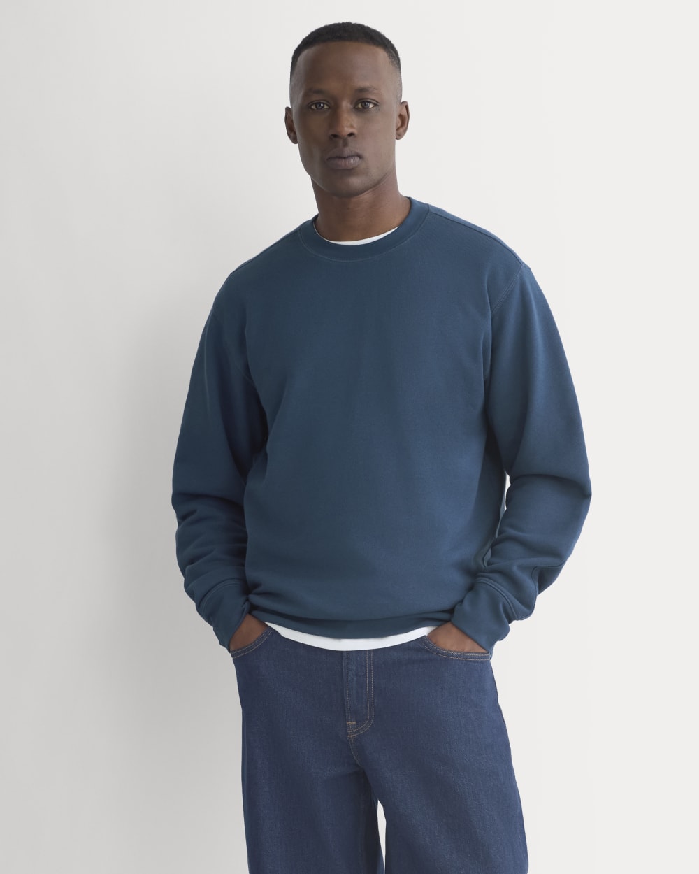 Lightweight Terry Sweatshirt | Blue Wing Teal