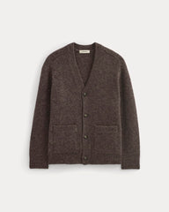 The Cloud Relaxed Cardigan | Heathered Burgundy