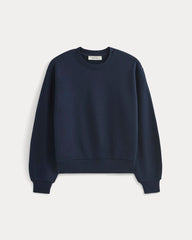 Lightweight Terry Blouson Crew | Navy