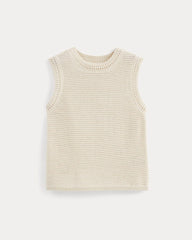 The Organic Cotton Open-Stitch Tank | Canvas
