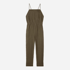 The Linen Shoestring Jumpsuit | Beech
