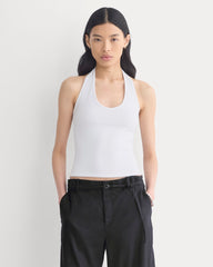 Halter Tank | White