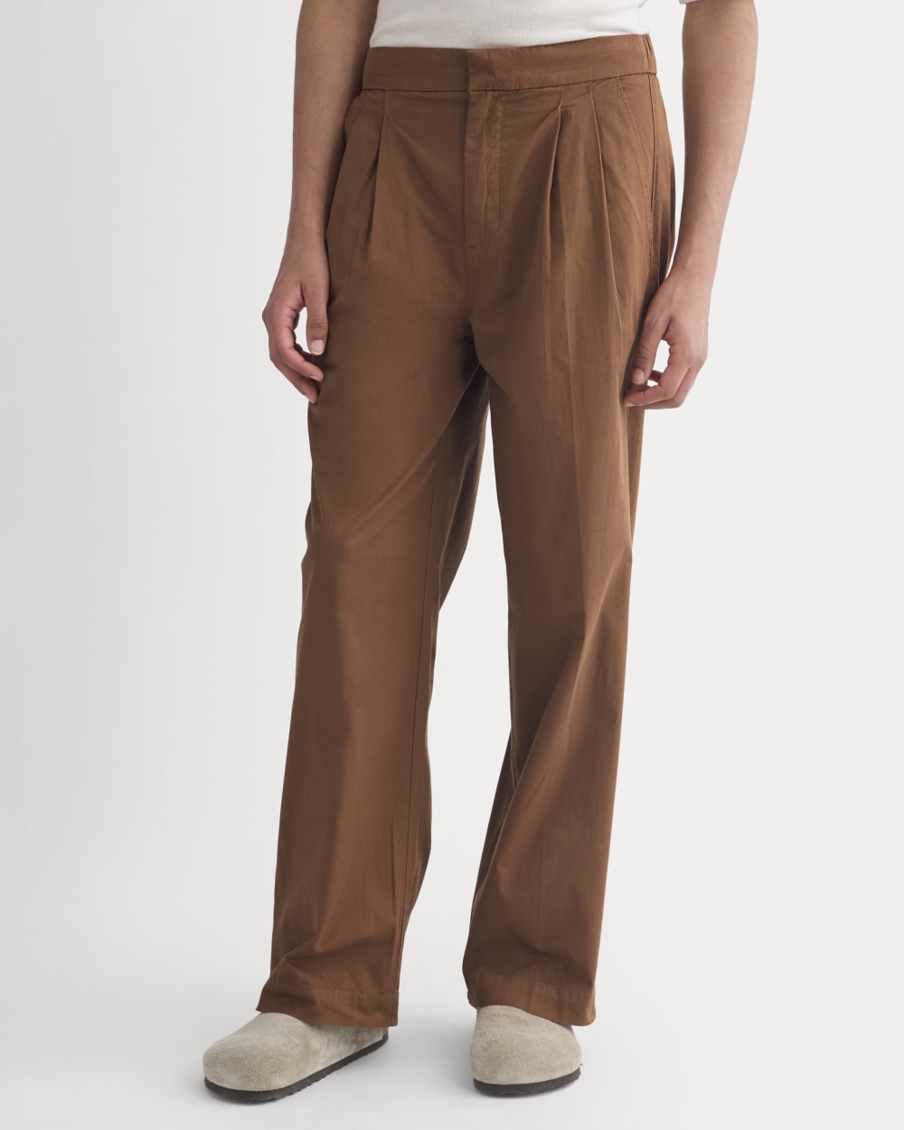 Pull-On Easy Trouser | Toffee