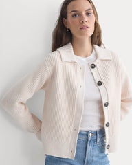 Shrunken Cardigan in Everyday Cotton | Canvas