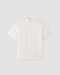 The Linen Short-Sleeve Popover Shirt | White