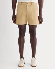 The Canvas Relaxed Short | Classic Khaki