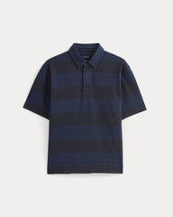 Vintage Rugby Polo | Navy / Black