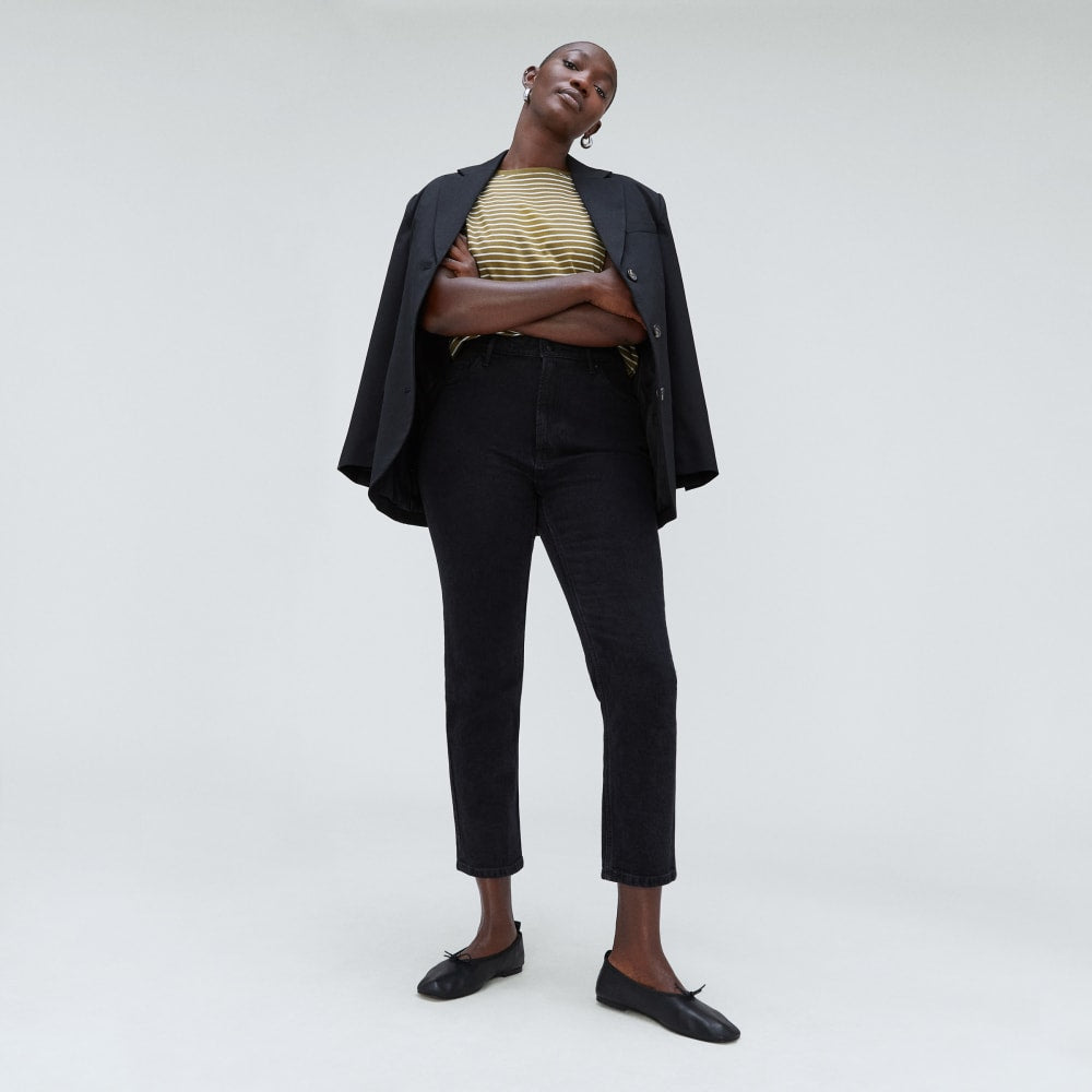 The Cheeky Hourglass Jean | Coal | 28.5" Inseam