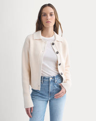 Shrunken Cardigan in Everyday Cotton | Canvas