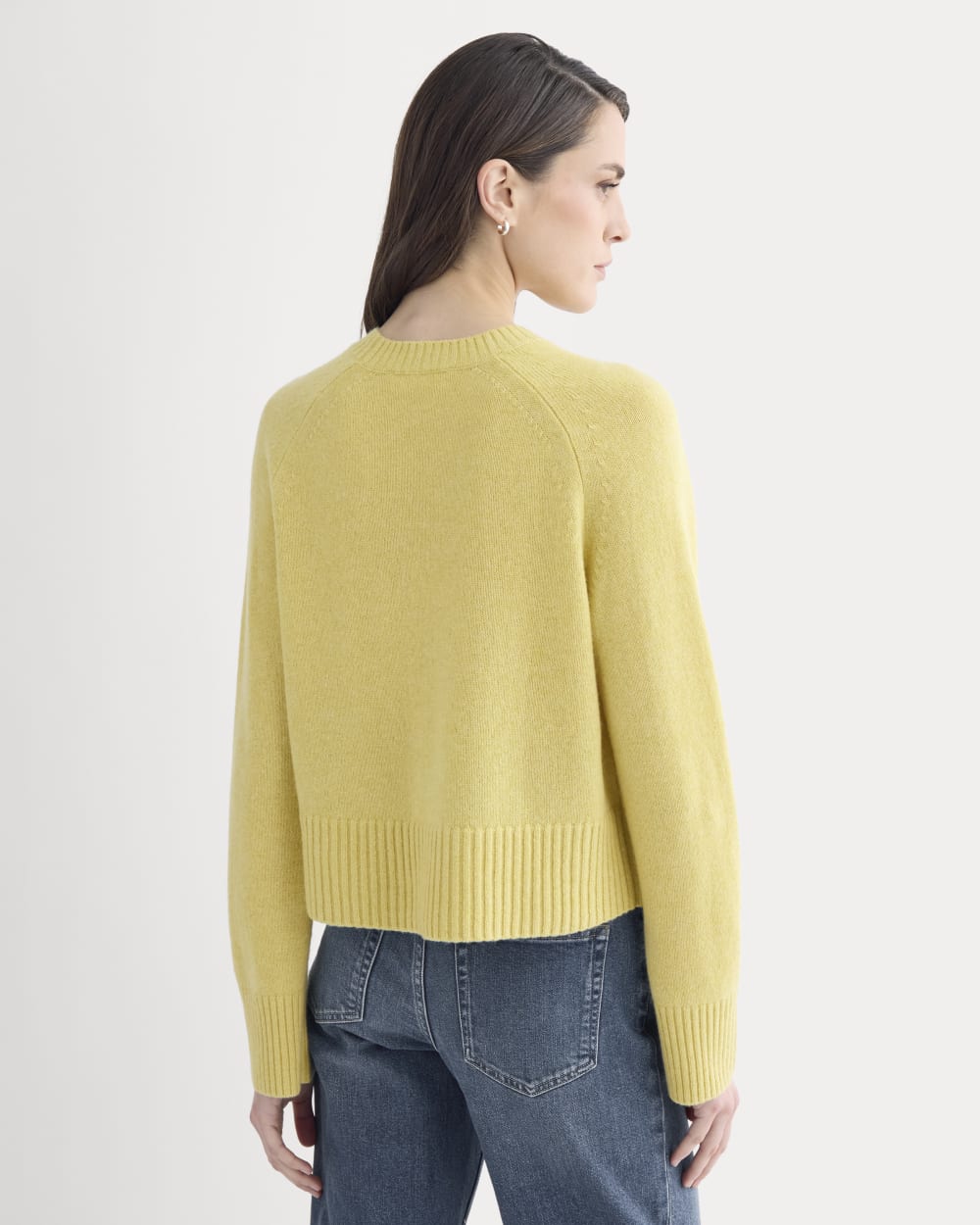 The Boxy Crew in Cashmere | Double Cream Heather