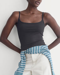 Scoopneck Cami | Black