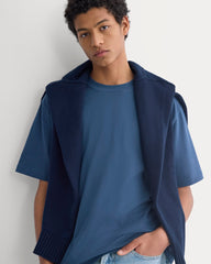 Archive Relaxed-Fit Cotton Crew | Midnight Navy