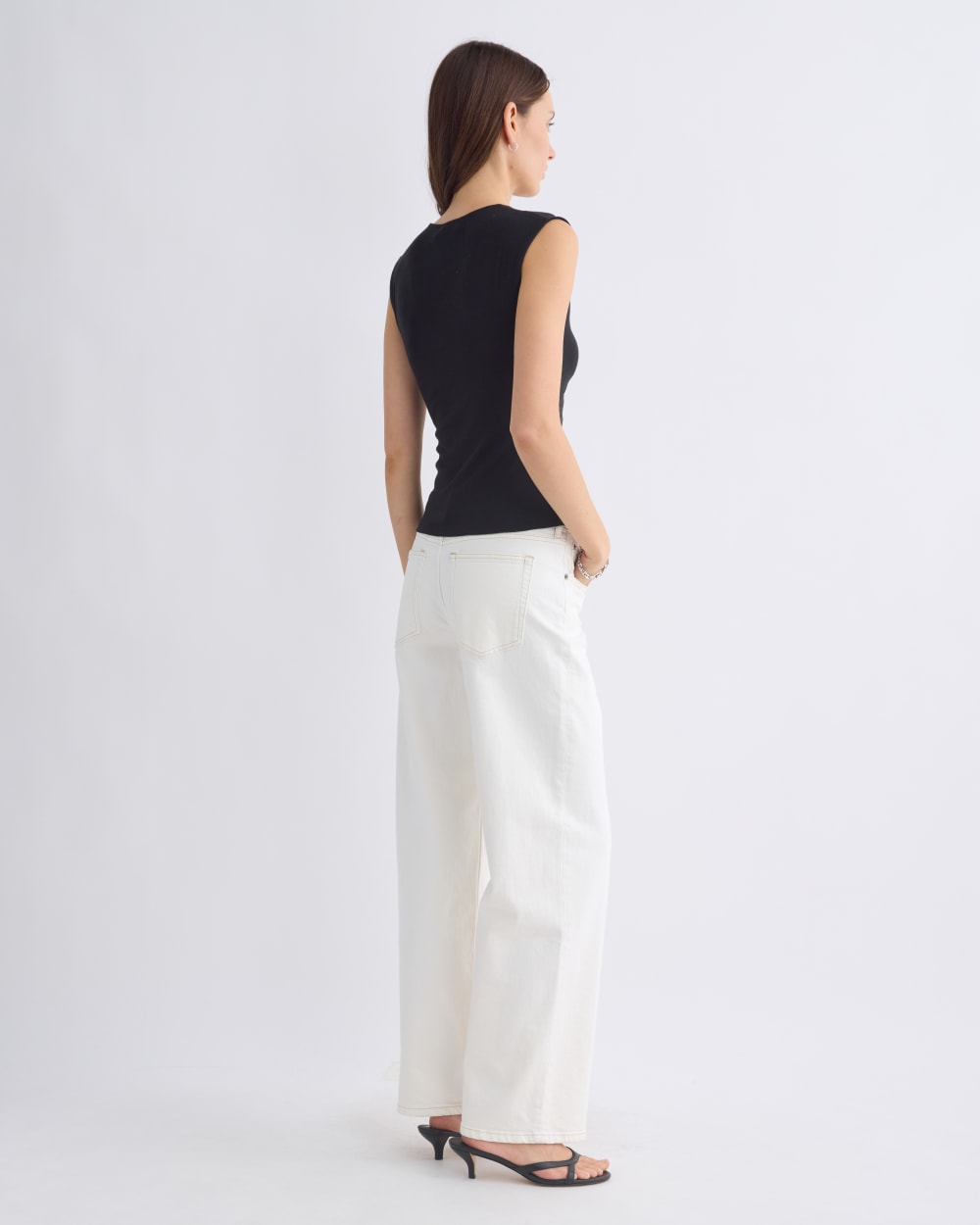 Asymmetrical Top in Butterluxe | Black