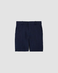 The 7" Linen Trouser Short | Navy
