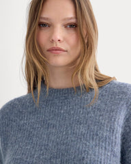 The Cocoon Crew in Alpaca | Heather Sage Blue