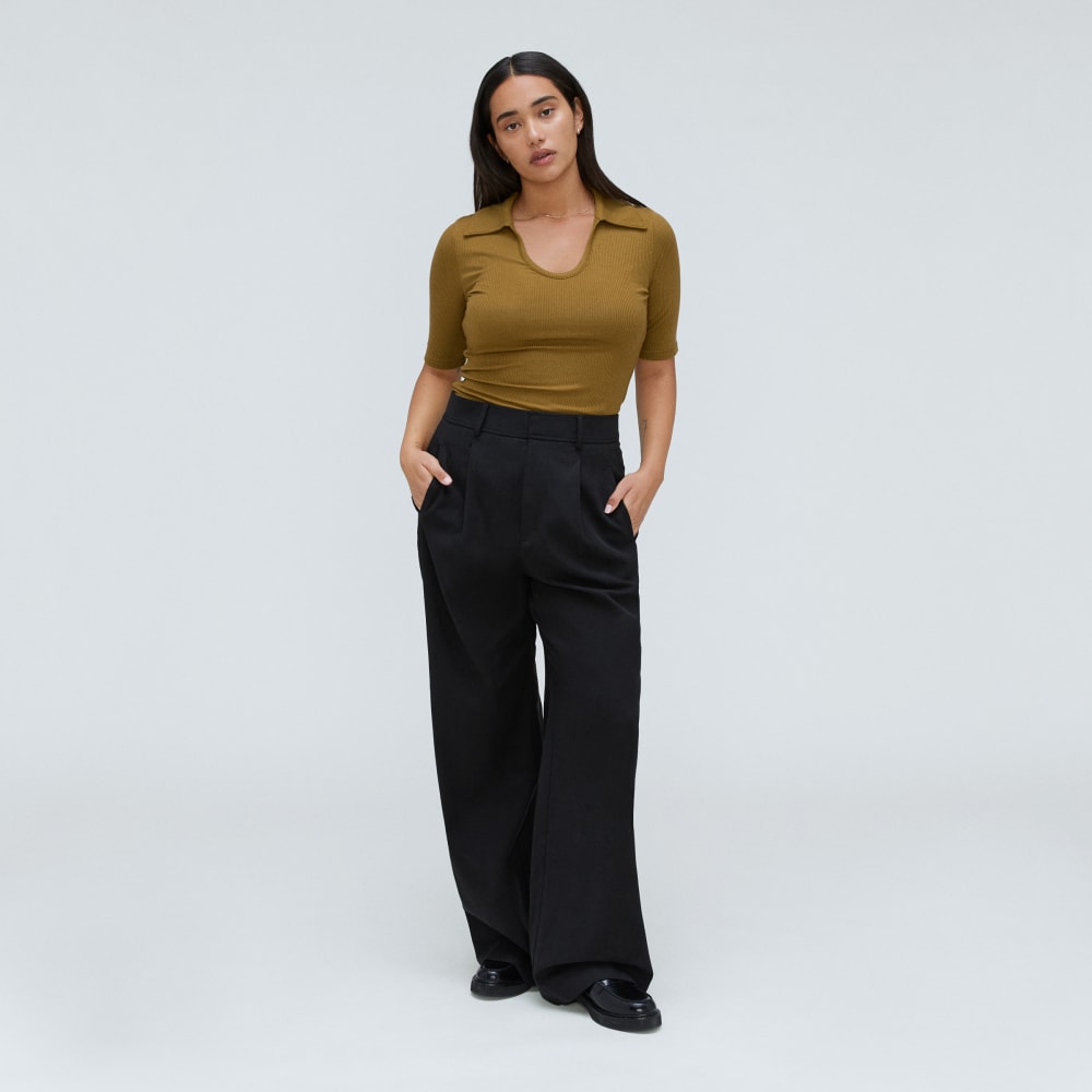 The Super-Soft Short Sleeve Polo | Tapenade