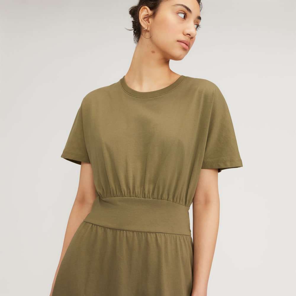 The Organic Cotton Waisted Dress | Kalamata