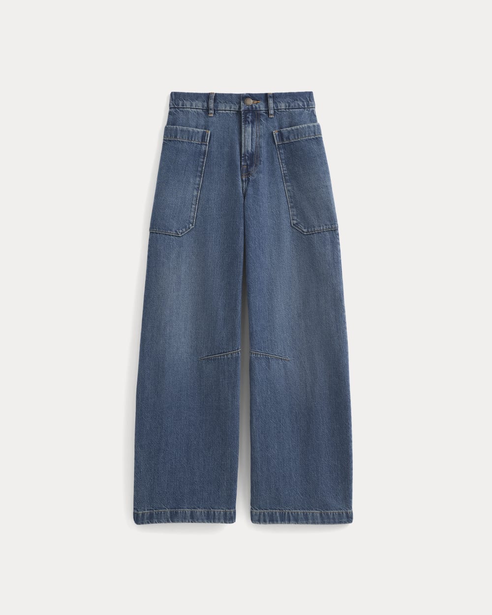 The Gardener Pull-On Jean | Medium Indigo