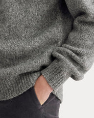 The Cloud Crewneck Sweater | Heather Charcoal