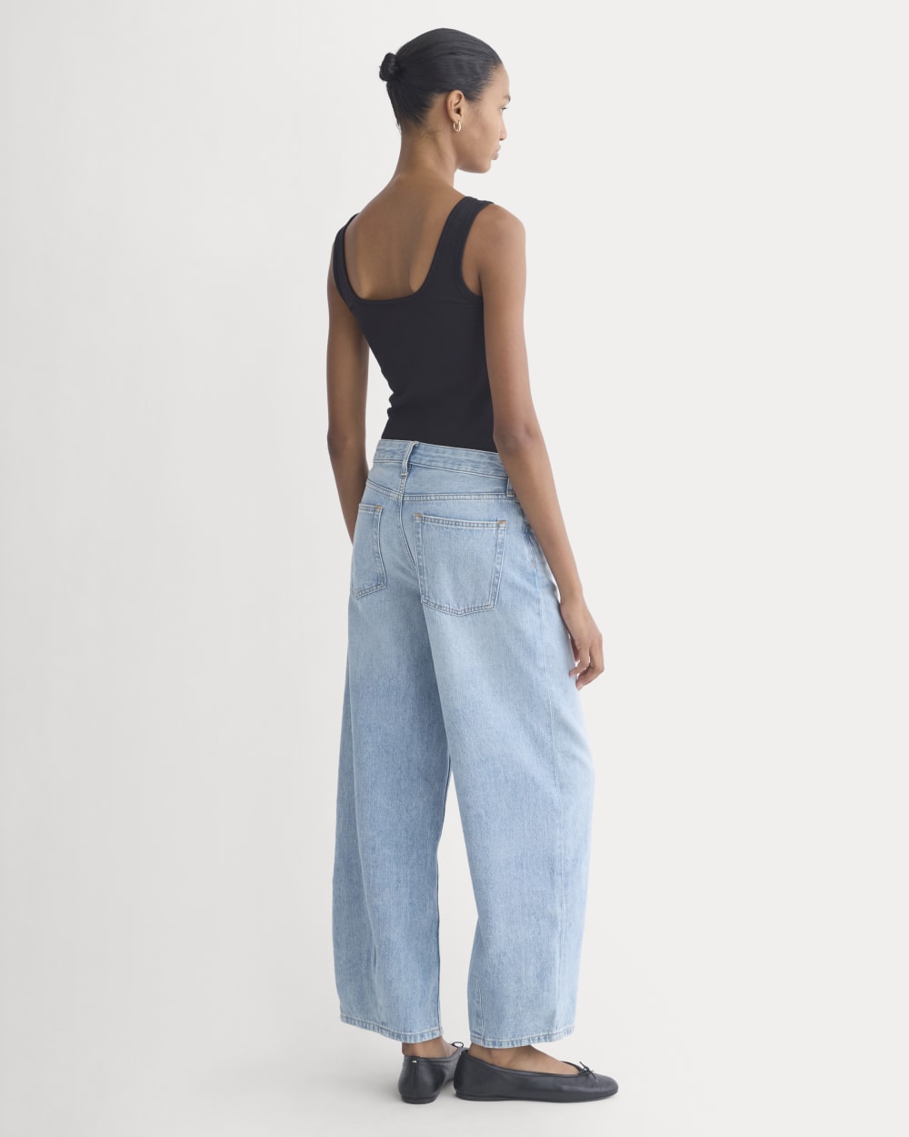Loose Curve Jean | Light Indigo