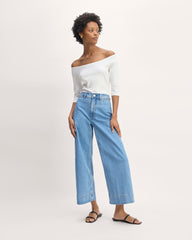 The Form Off-Shoulder Top | White