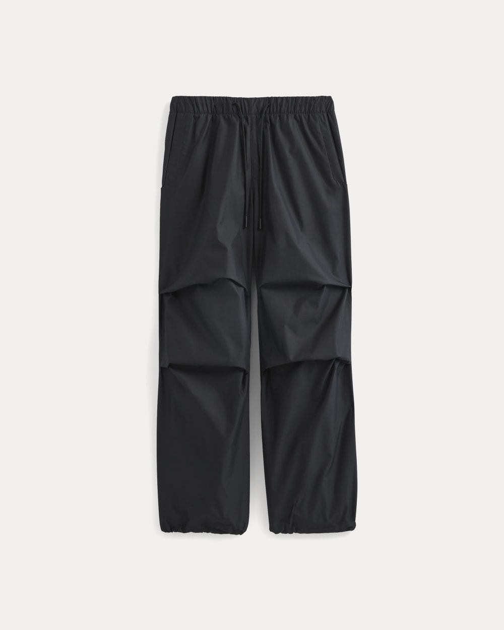 Baggy Parachute Pant | Washed Black
