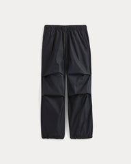 Baggy Parachute Pant | Washed Black
