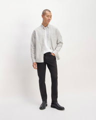 The Classic Oxford Shirt | Charcoal / White | Standard