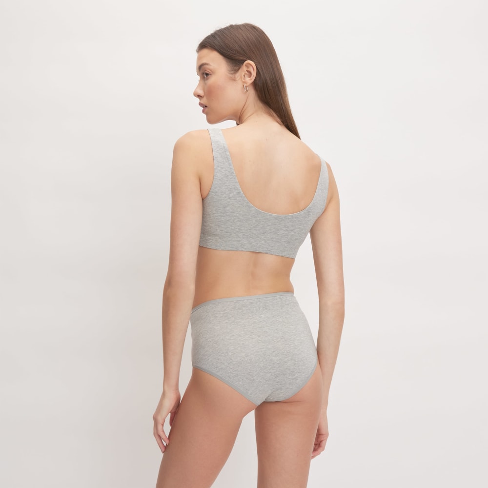 The Cotton High-Rise Hipster |  Heathered Grey
